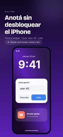wallyme screenshot