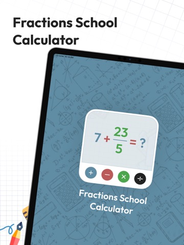 Fractions School Calculatorのおすすめ画像1