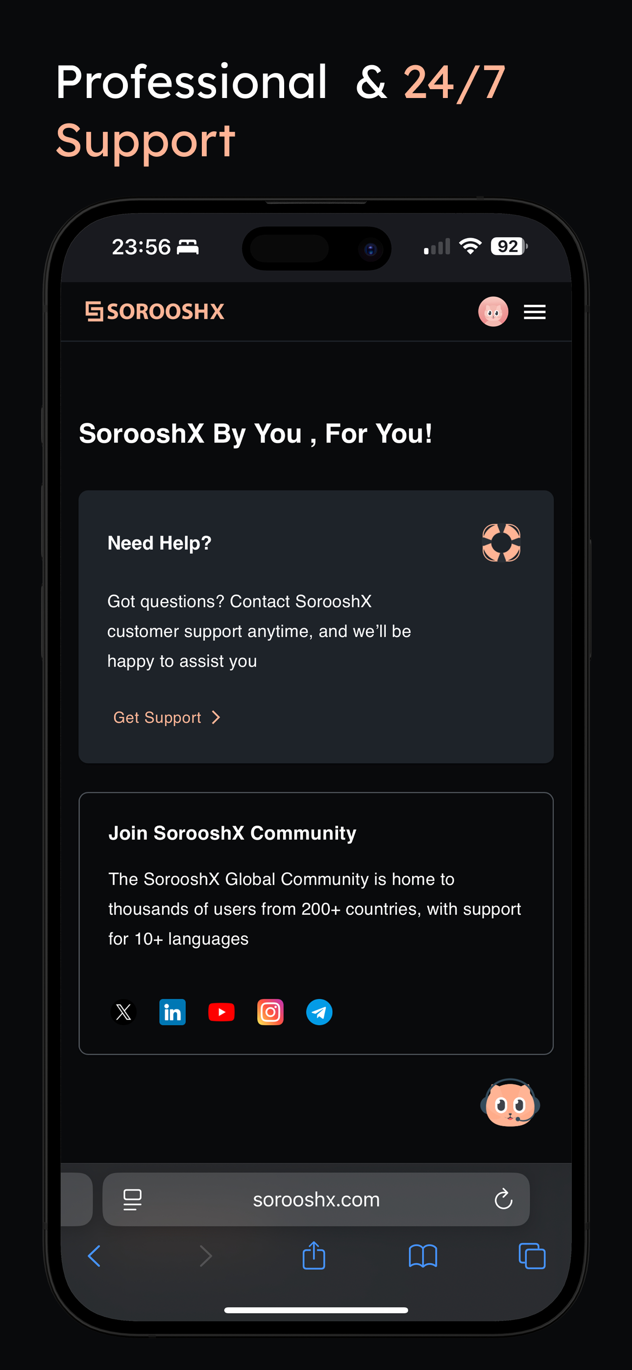 SorooshX: Trade Crypto Smarter