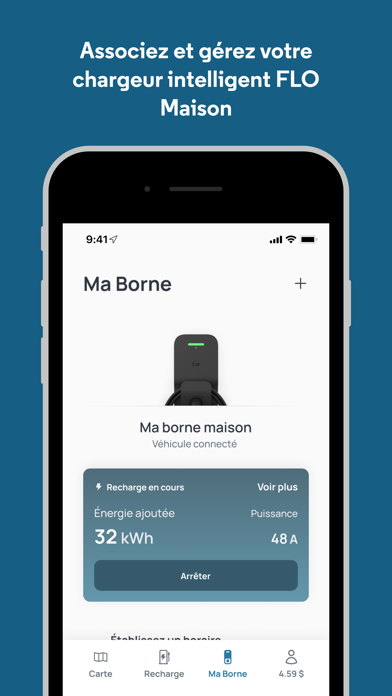 Screenshot #2 pour FLO Recharge Électrique