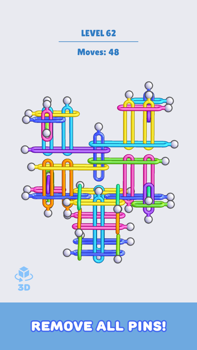 Pin Out Master: Tap Away Game Screenshot