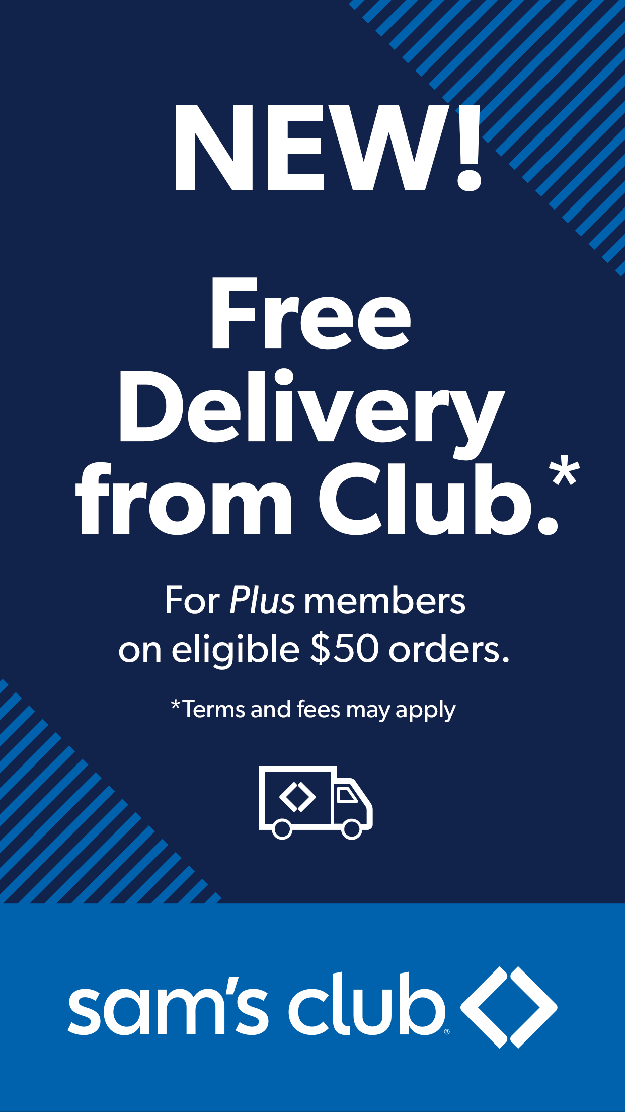 Sam's Club: Pickup & Delivery screenshot 1