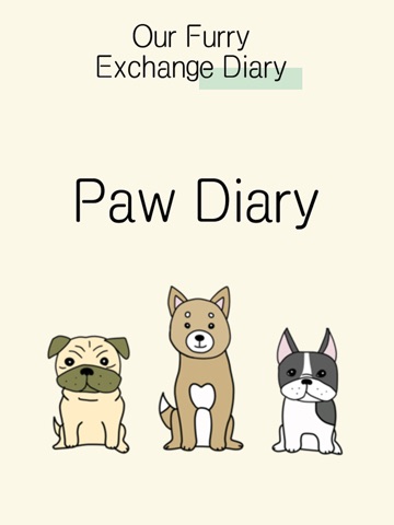 Dog Exchange Diary iPad screenshot
