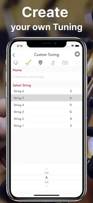Oud Tuner: Cümbüş & Tanbur iPhone screenshot 5