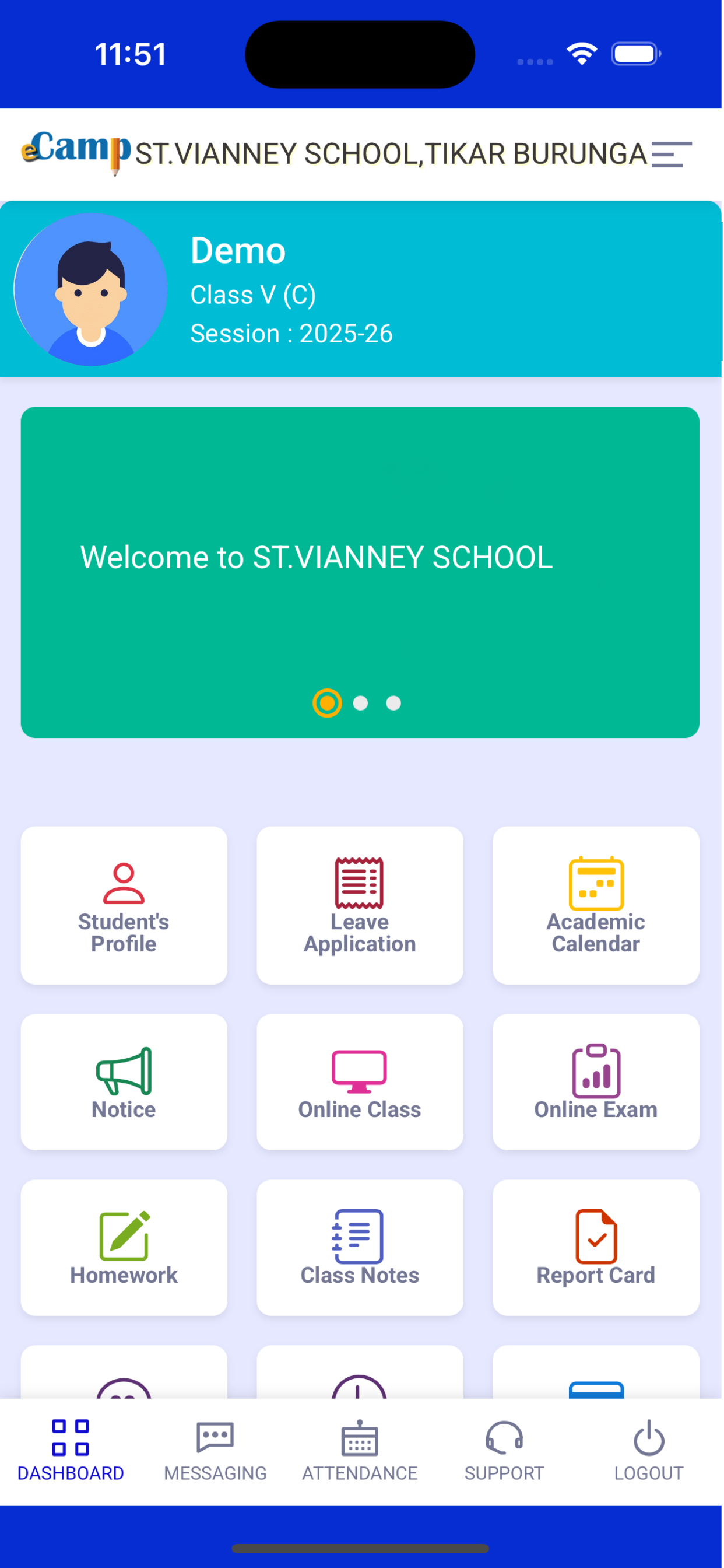 Hembro eCamp St. Vianney screenshot 4