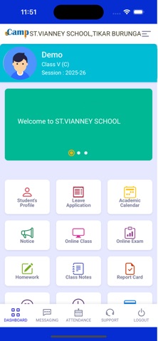 Hembro eCamp St. Vianney screenshot
