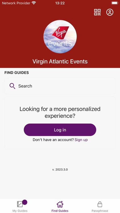 Virgin Atlantic Events