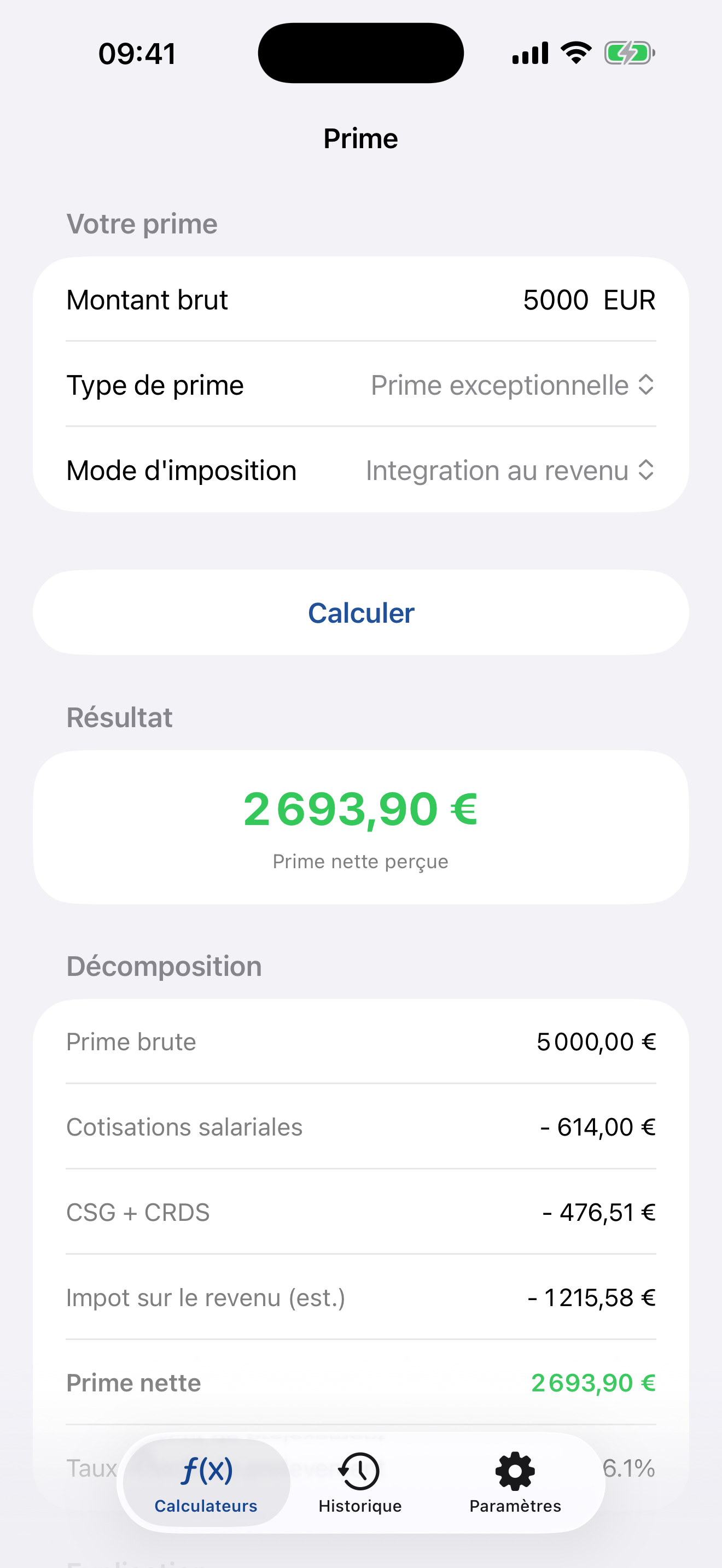 MonCalculateur Salaire