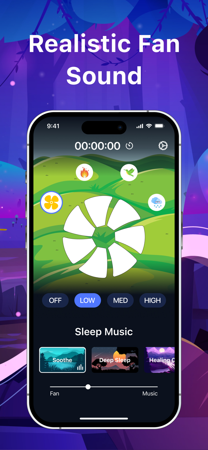 Bedtime Fan White Noise Sound