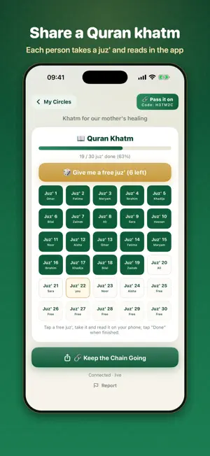 Dua Circle: Tasbih & Dhikr screenshot 2