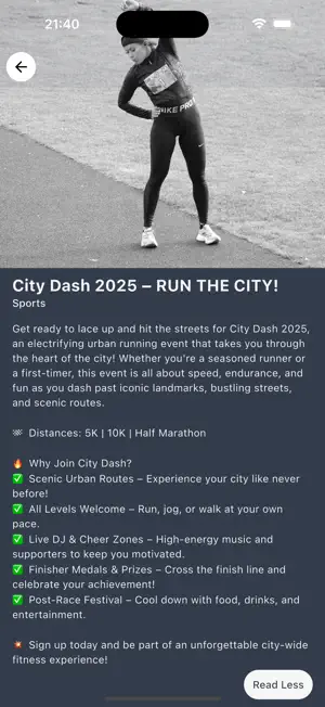 NamEvents screenshot 3