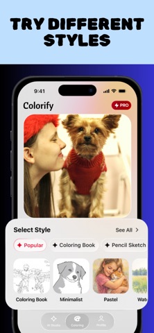 Colorify: Coloring Book Maker screenshot
