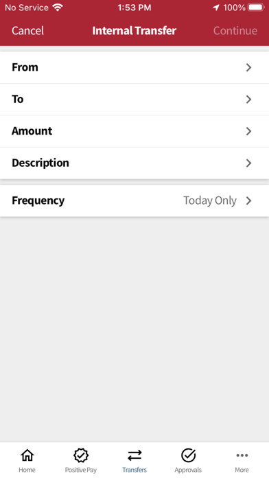 Generations Bank Business Screenshot
