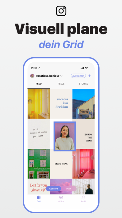 Content Office: Planer für IG