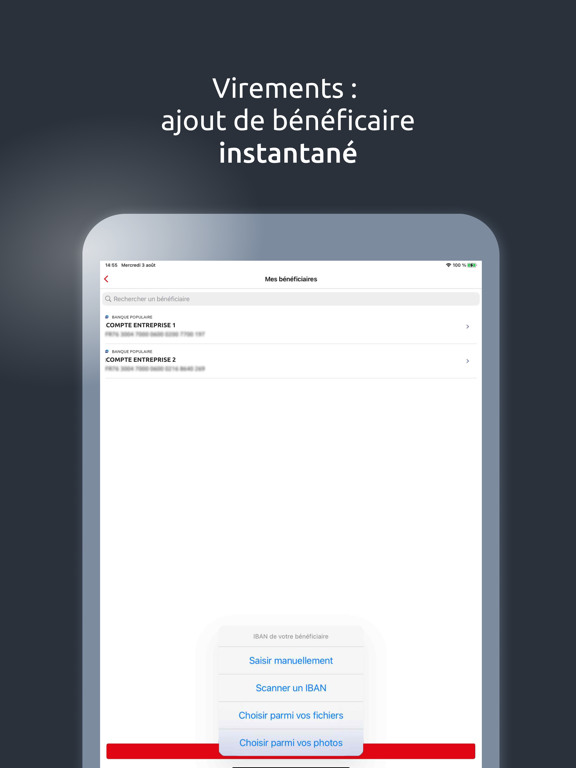 Screenshot #6 pour Banque de Savoie PRO