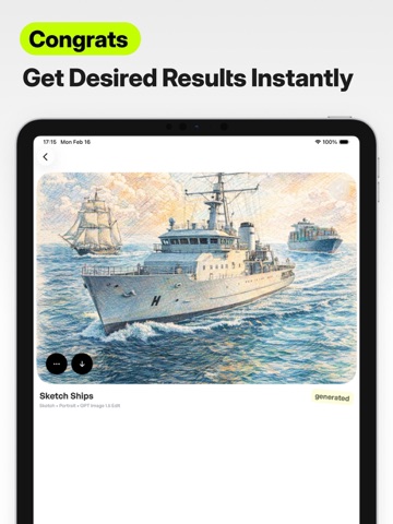 AI Art Generator - Pixa iPad screenshot