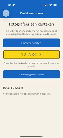 KentekenVandaag Screenshot 2 of 5