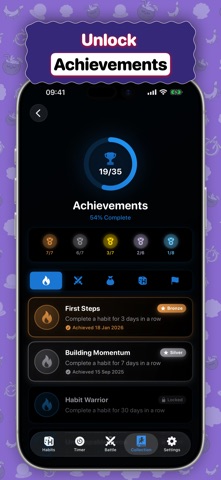 Habiroll - Habit Tracker / RPG Screenshot 7 of 10