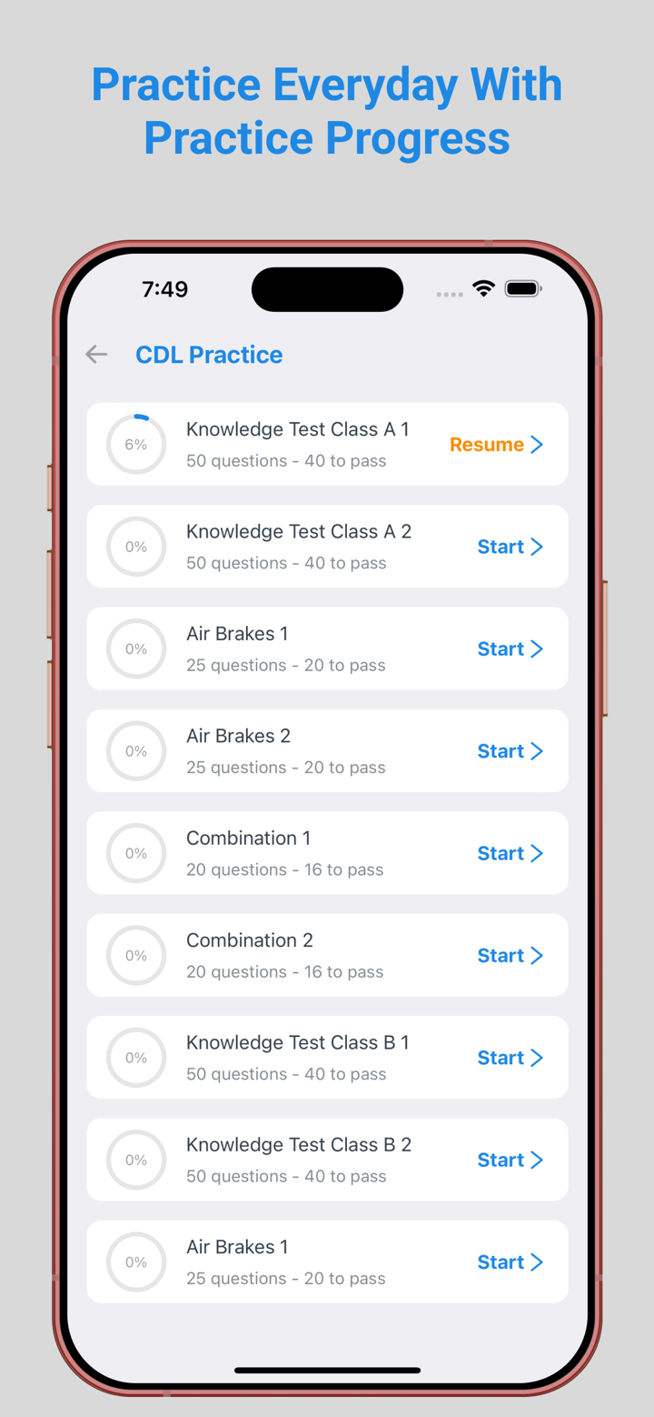 CDL Practice Test 2025 screenshot 5