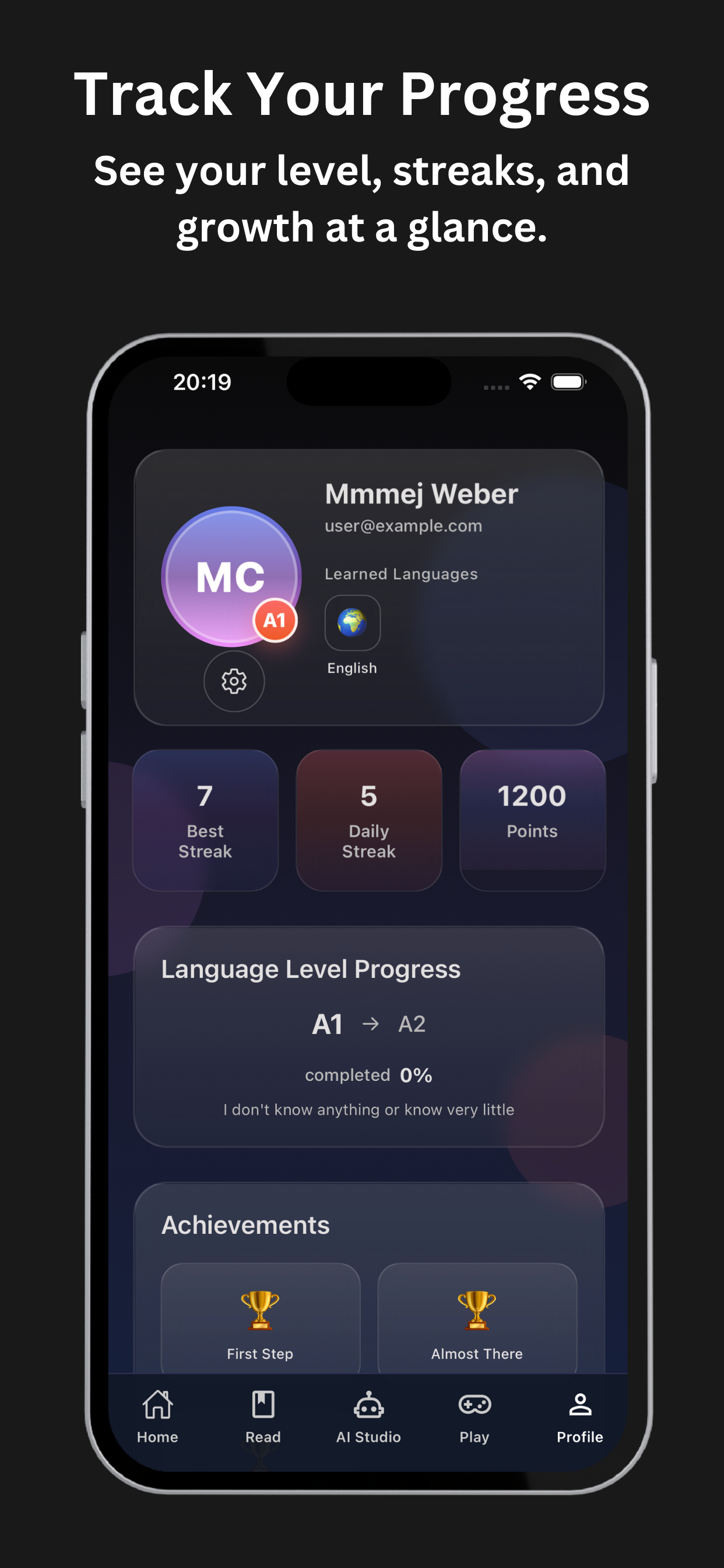 Speak English with AI: Lingo screenshot 4