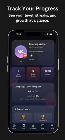 Speak English with AI: Lingo screenshot