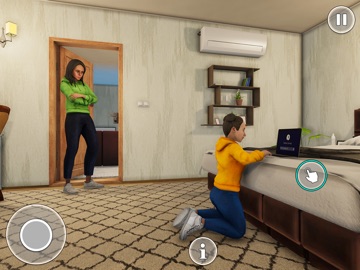 Schoolgirl Stealth Runaway Sim iPad screenshot
