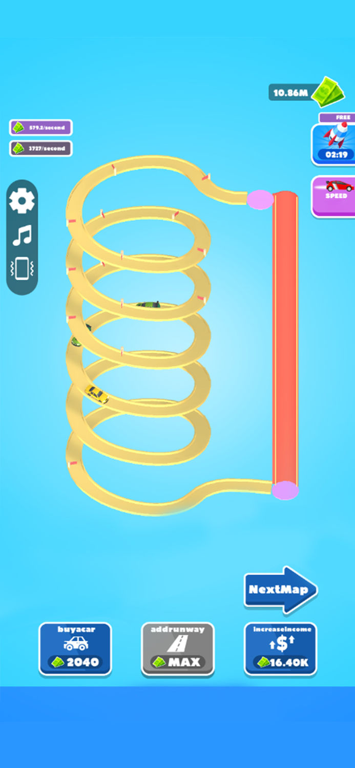 Gold Track-Car Kingdom