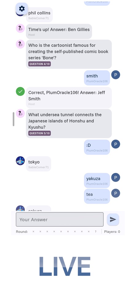 Trivia Player screenshot 1