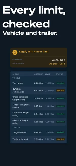 loadmate: towing capacity screenshot 2