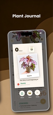 PlantOK: AI Plant Care iPhone screenshot