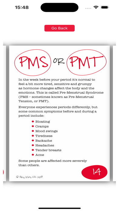 PickupMyPeriod Screenshot