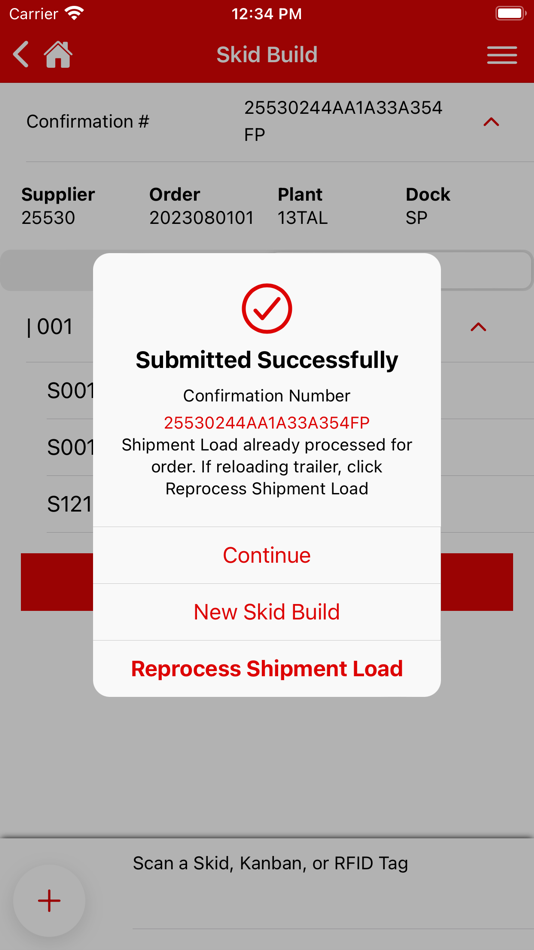 #5. Shipping Confirmation System (iOS) 由: Toyota Motor Sales, U.S.A., Inc.