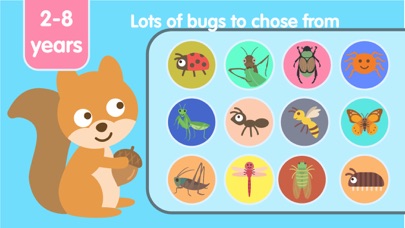 Insects and Bugs for kids Screenshot