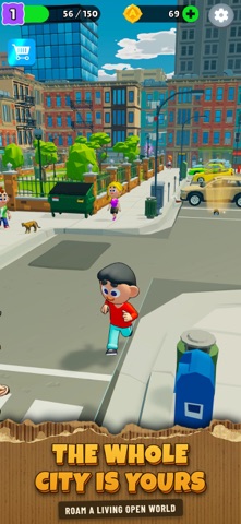 Street Life 2: Merge Tap Idle iPhone screenshot
