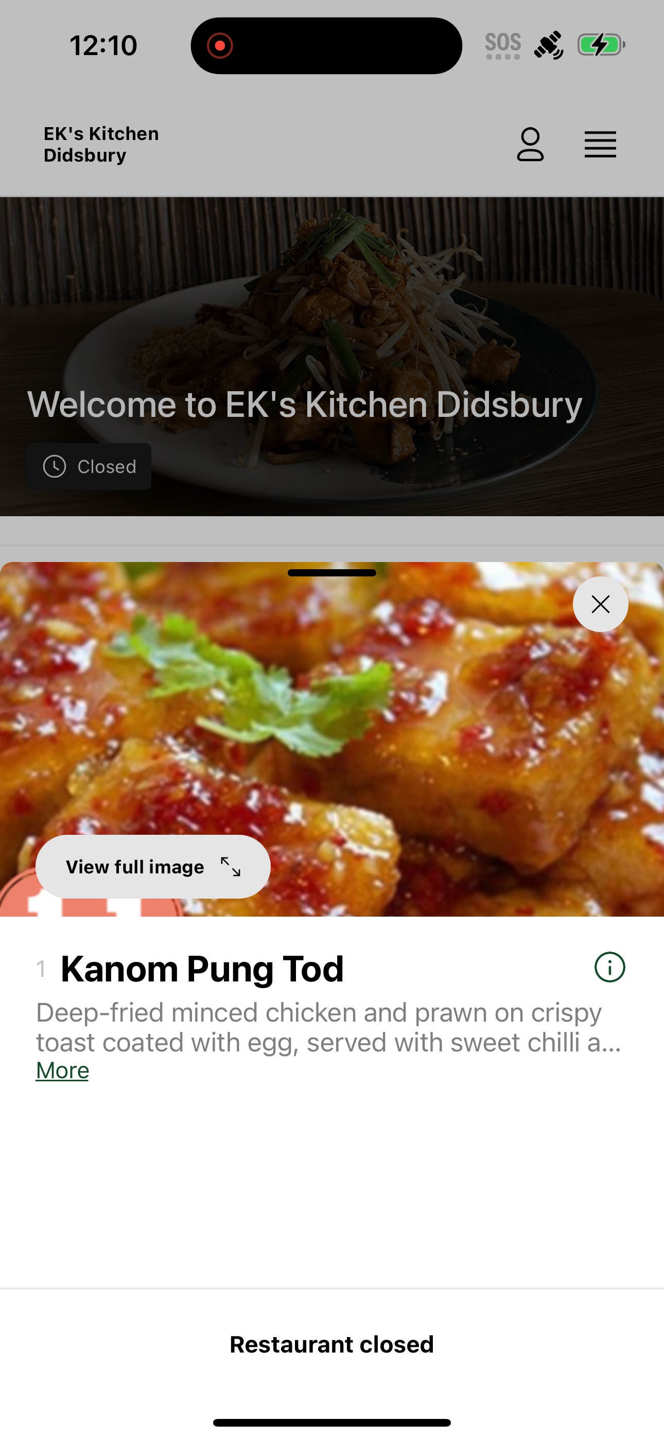 EK's Kitchen Didsbury screenshot 8