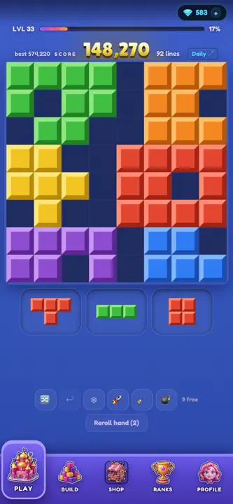 Blockrun – Block Puzzle screenshot 2
