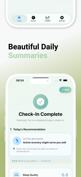 Wellness Log - Self Care Log Screenshot 3 of 6