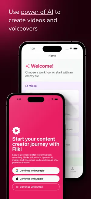 Fliki - AI Video Editor screenshot 1
