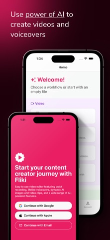 Fliki - AI Video Editor screenshot