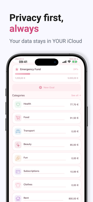 Budget Planner - Bloomly Screenshot 7 of 7