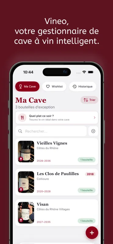 Vineo - Cave à vin screenshot 1 of 5