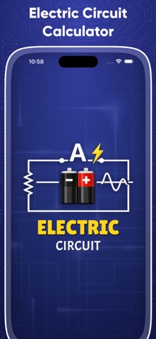 Electric circuit calculator iPhone screenshot