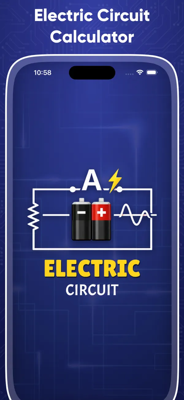 Screenshot #1 pour Electric circuit calculator