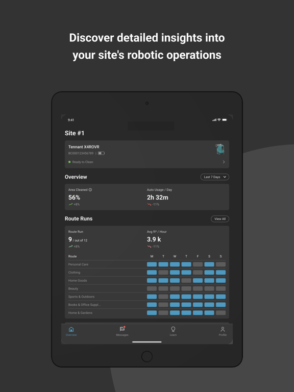 Tennant Robotics iPad screenshot 3 - Business app