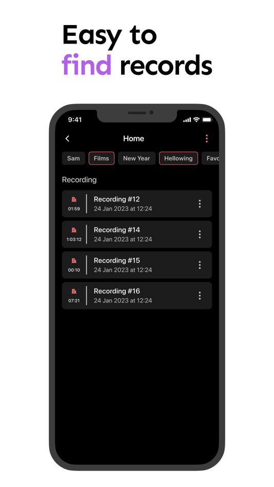 #5. Voice Memos: AI Audio Recorder (iOS) 由: Dzionis Brek