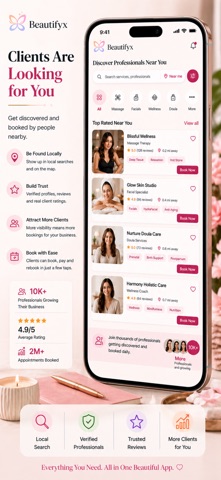 Beautifyx: Beauty Business App screenshot