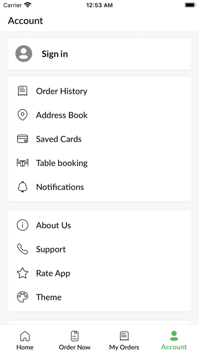 Zeera Restaurant Screenshot