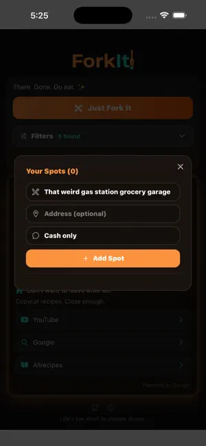 ForkIt! - Restaurant Picker screenshot 3