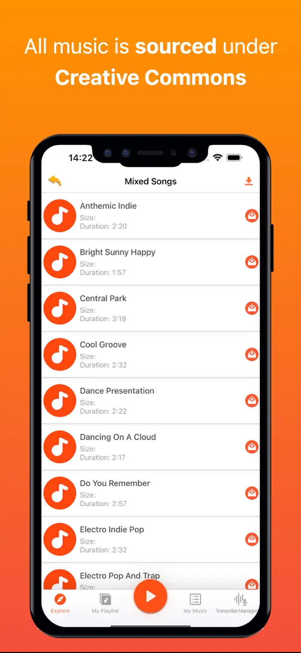 Screenshot #2 pour Mudify Archive: MP3 Download
