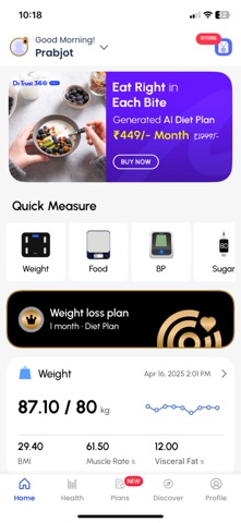 DrTrust 360 - Health Companion iPhone screenshot 1